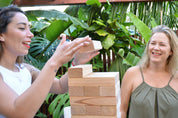 Backyard Chats Tumbling Tower – Great Debates