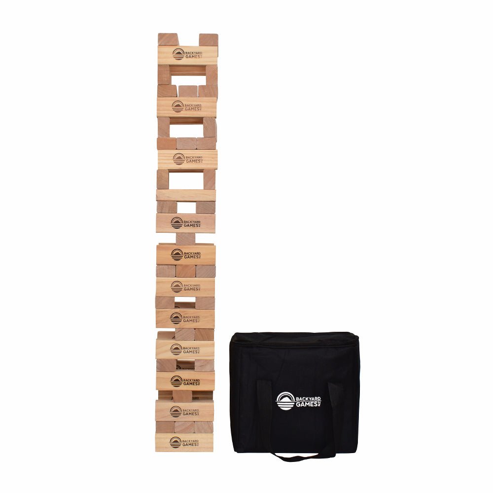 Backyard Chats Your Chats 54 custom engraved pine block set