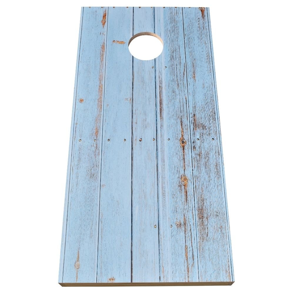Blue Wood Design Cornhole Set NZ