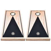 Two Deluxe Wood Cornhole Boards