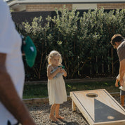 Deluxe Wood Cornhole Set | Backyard Games