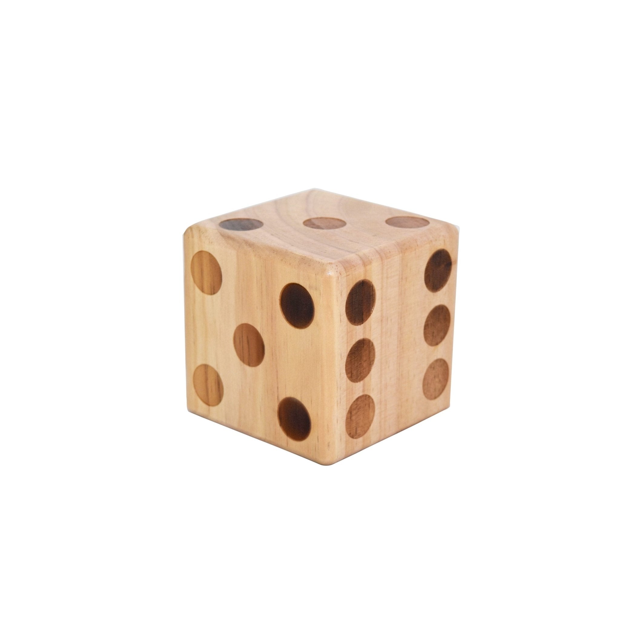 Close Up Backyard Games Giant Wooden Dice