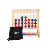 Giant Connect Four with carry case and red and blue discs included