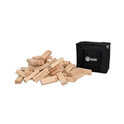 Giant Tumbling Tower NZ — smooth solid pine blocks in a pile