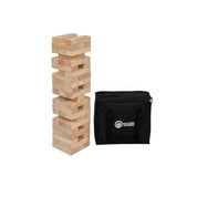 Giant Tumbling Tower NZ — smooth solid pine blocks with carry case