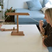 Hook & Ring Toss | Solid Black Walnut