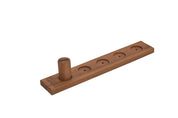 Hook and Ring Toss Solid Black Walnut 