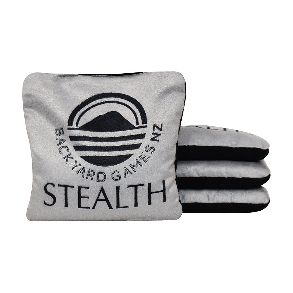 Pro Stealth Cornhole Bags NZ — dual-sided microsuede and canvas performance bags