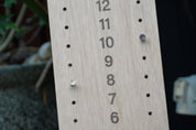 Wooden Scoreboard with Drinks Holder