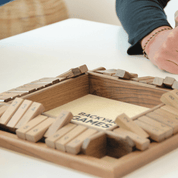 Shut the Box | Solid Black Walnut