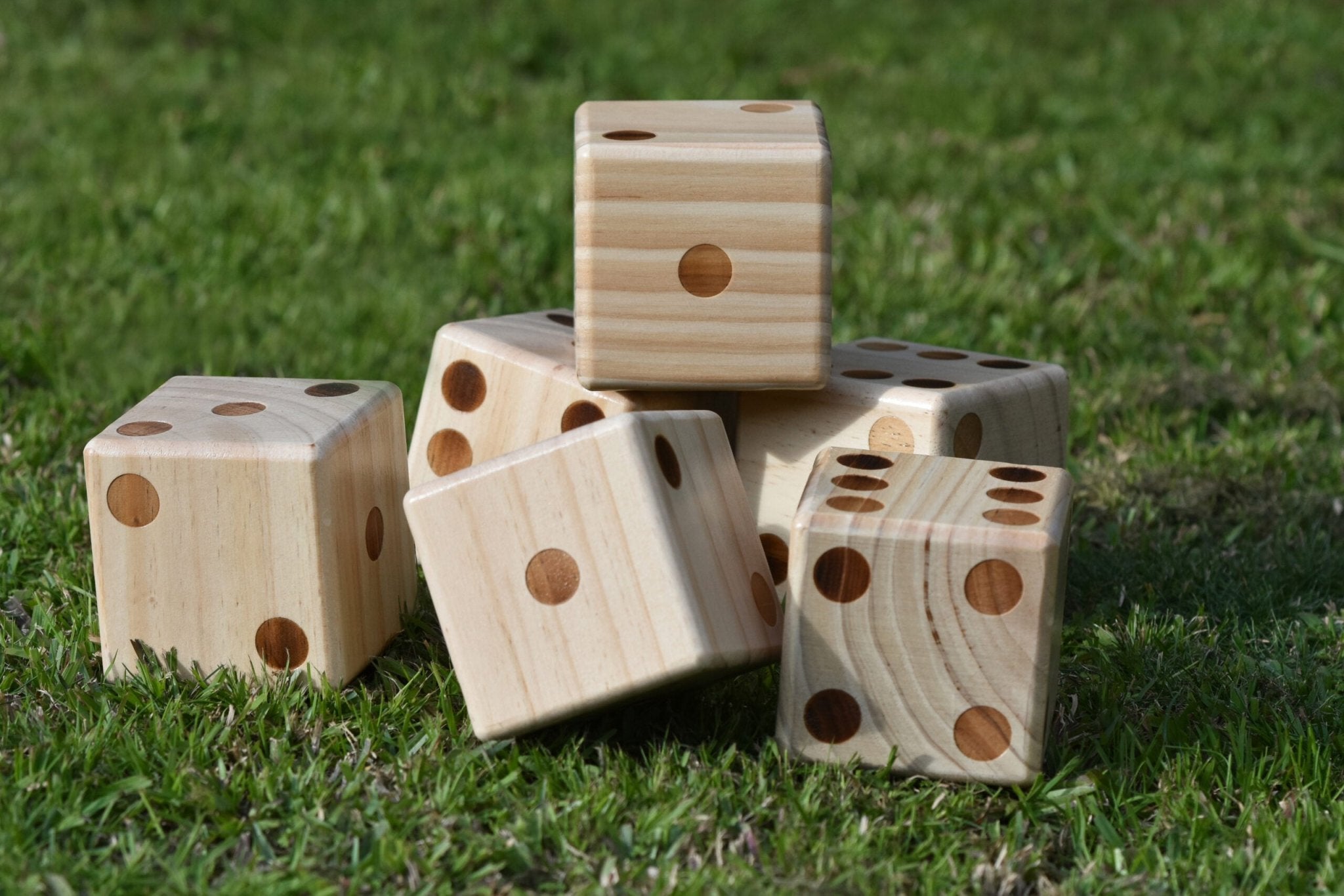 Yardzee and Farkle wooden dice set