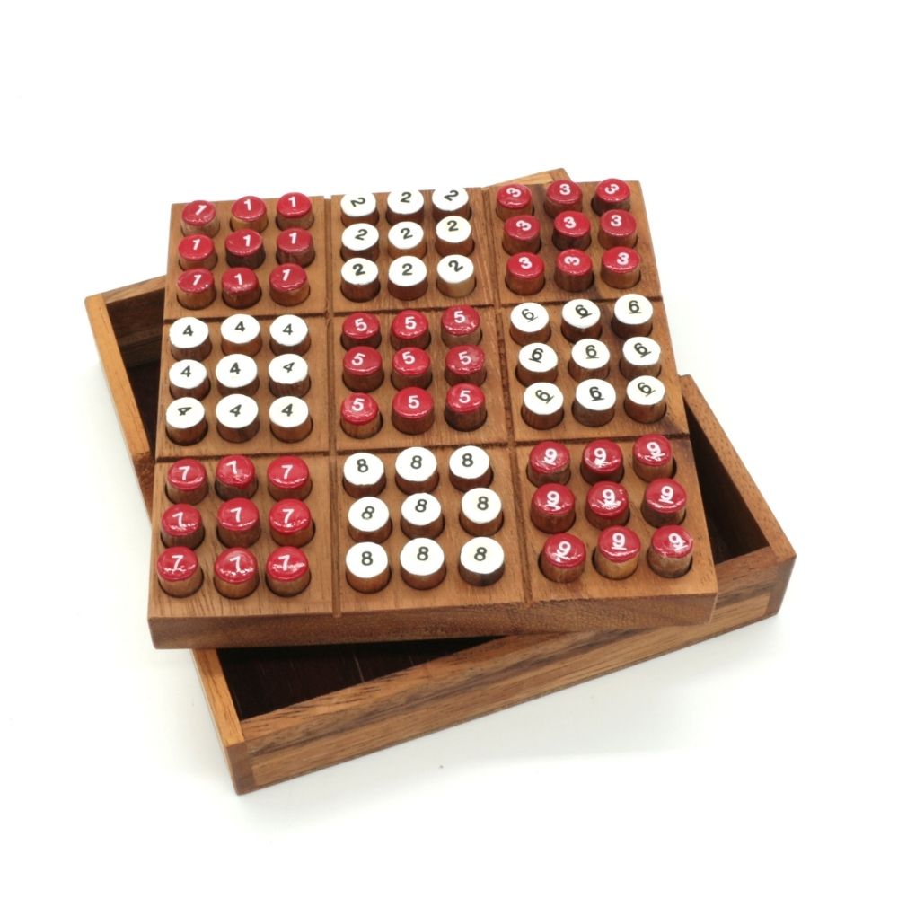 Sudoku with vegetable garden - Vilac 2157 - Wooden sudoku game