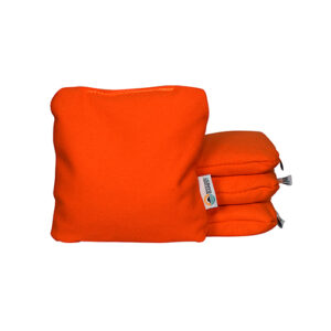 orange cornhole bags