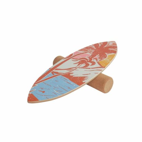 palm balance board + cork roller with stand (copy)